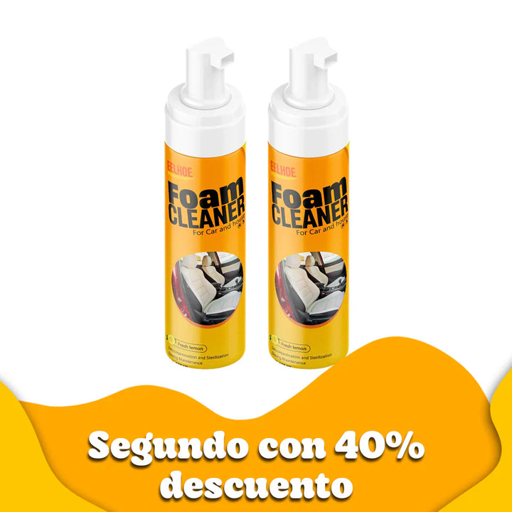 Compra 2 LLÉVATE 1 GRATIS | Espuma Limpiadora Multiusos Brillo Fácil [Acción en 5 minutos]