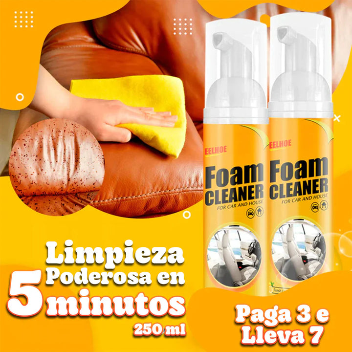 Compra 2 LLÉVATE 1 GRATIS | Espuma Limpiadora Multiusos Brillo Fácil [Acción en 5 minutos]